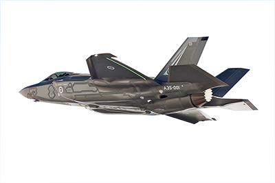 Lockheed Martin F-35A Joint Strike Fighter.